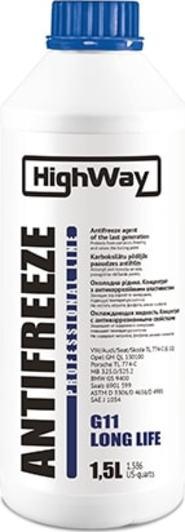 Концентрат охлаждающей жидкости G11 ANTIFREEZE LONG LIFE 1,5L (синий)