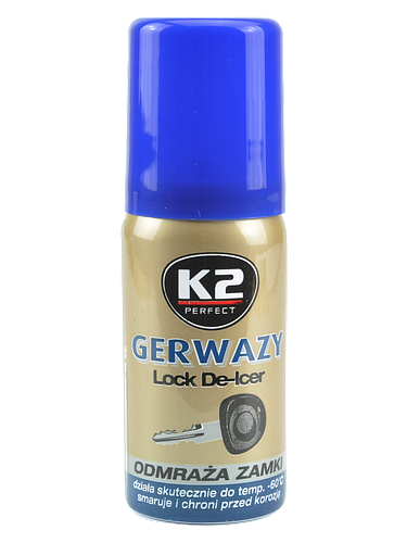 Розморожувач замків (аерозоль) 50ml K2 GERWAZY