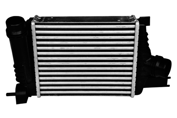 Радіатор інтеркулера 1,5dci Renault Captur, Clio IV, Duster II 2013- (80996) ASAM