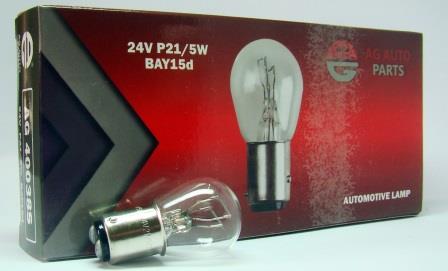 Лампа 24V 21/5W P21/5W BAY15d