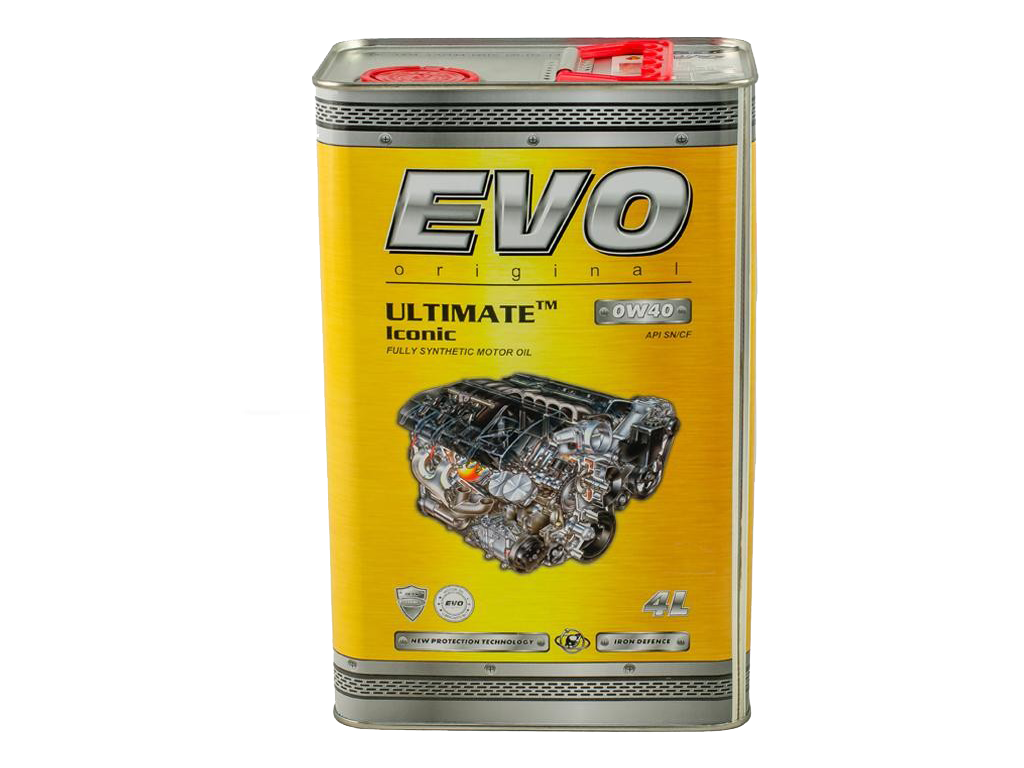 Масло двигателя 4L EVO ULTIMATE Iconic 0W40
