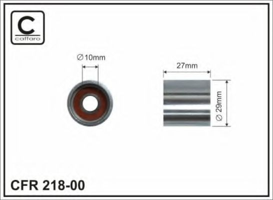 29x10x27 Ролик паска приводного Audi/Skoda/VW 1.8T 95-