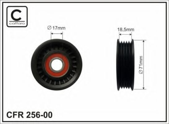 71x17x18 Ролик паска приводного Ford Mondeo 1.8TD 93-00