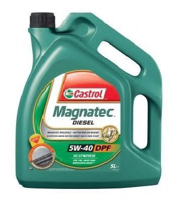 Олива двигуна 5L Castrol Magnatec Diesel 5W40 DPF