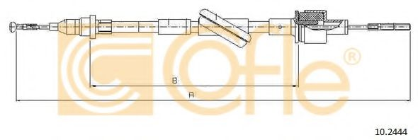 Трос зчеплення Ford Transit D 2/96-