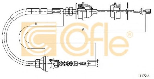 Трос зчеплення Fiat Ducato 94-