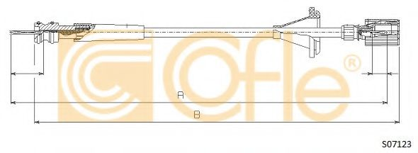 Трос спідометра Fiat Ducato 94>
