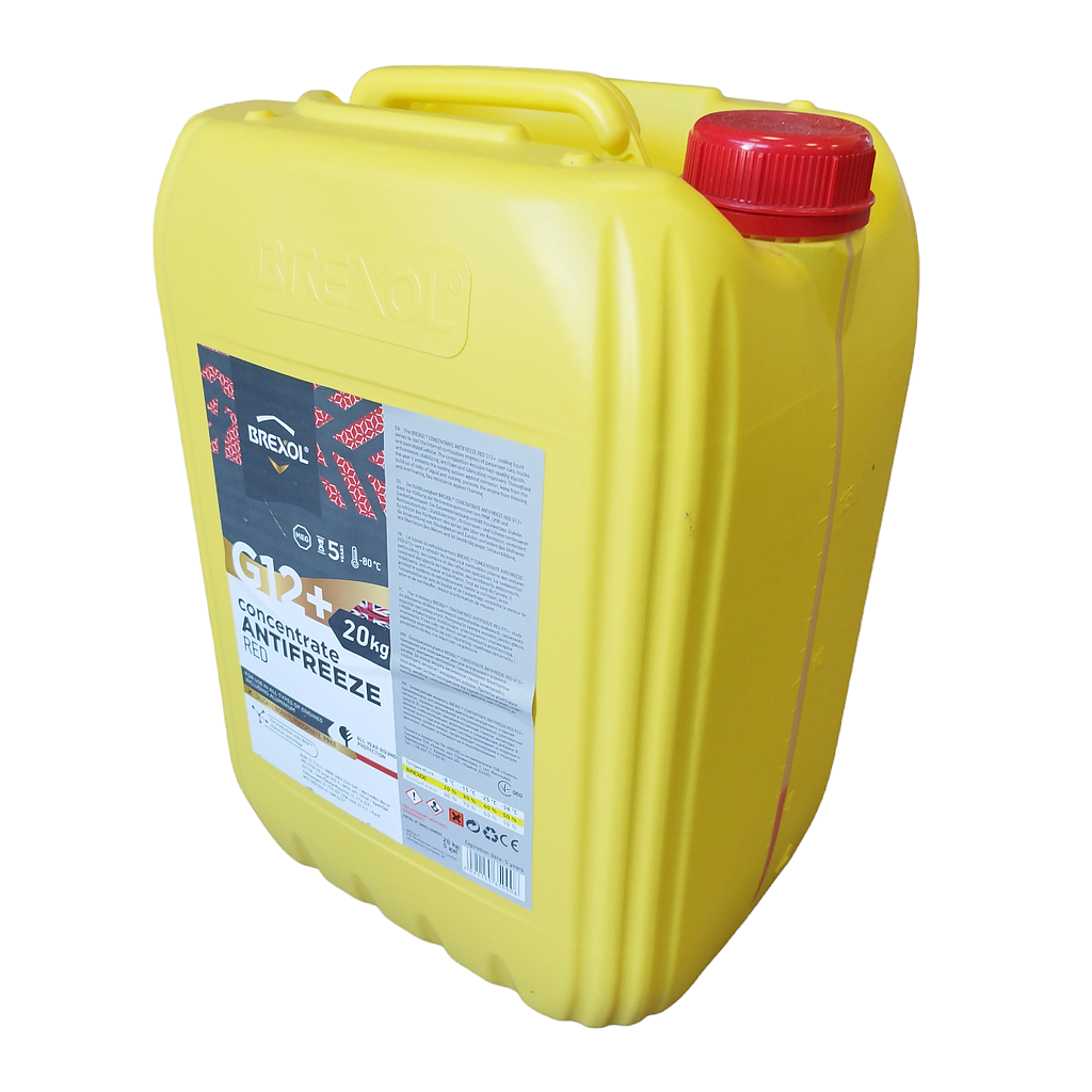 Антифриз RED CONCENTRATE G12+ (-80C) 20kg Цена за литр