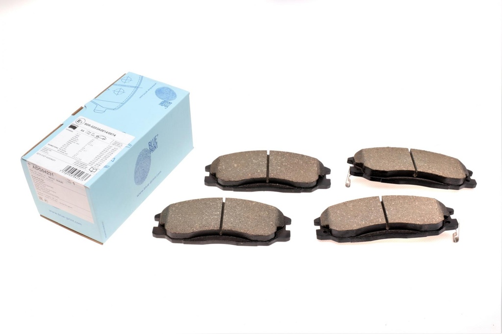 Колодки тормозные дисковые передние Hyundai Santa Fe/Trajet 01-08