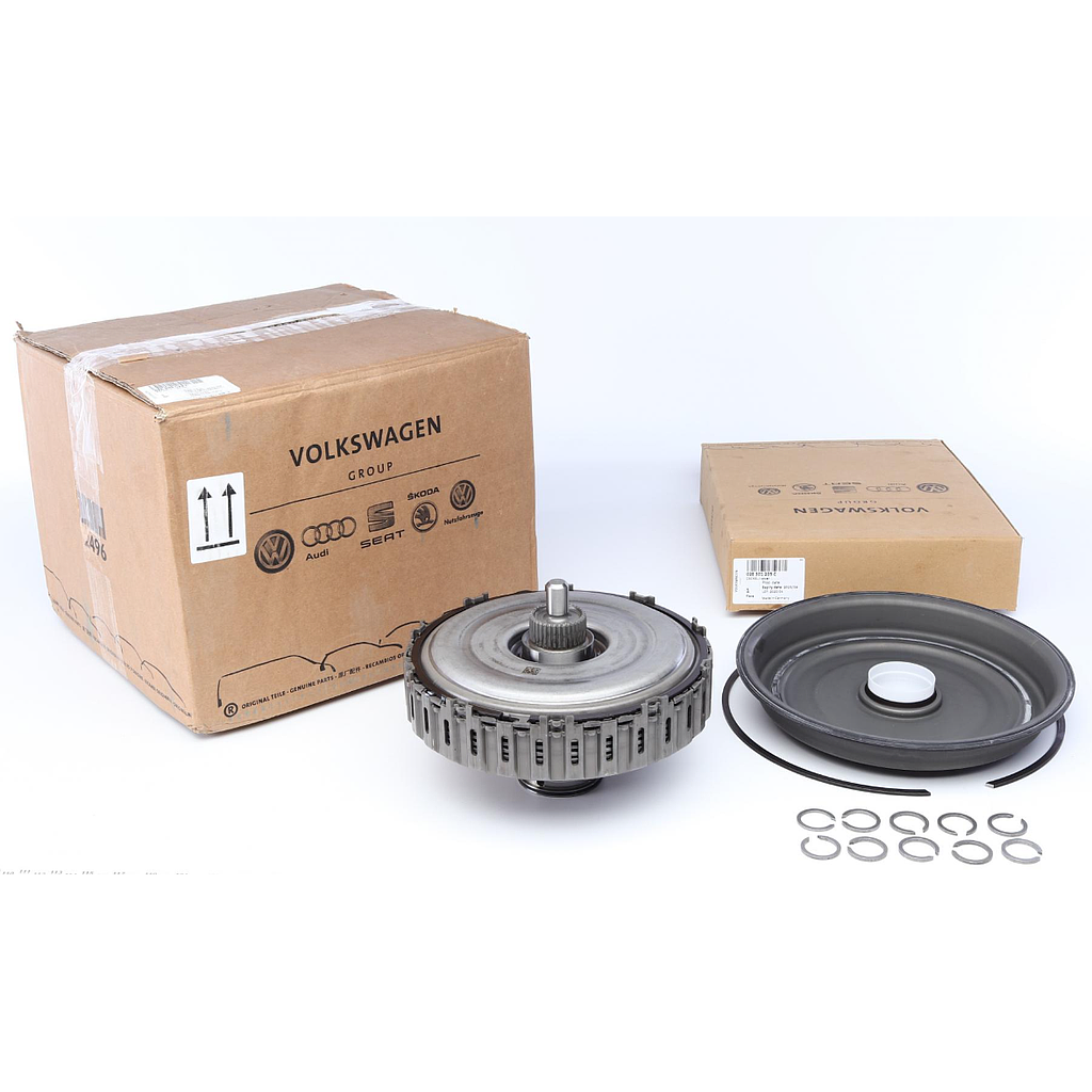 Сцепление, комплект 6-ступенчатый dsg SKODA SUPERB II, YETI; VW BEETLE, CC B7, EOS, GOLF PLUS V, GOLF VI, PASSAT ALLTRACK B7, PASSAT B7, SCIROCCO III, TOURAN 1.6D/2.0/2.0D 01.05-12.17