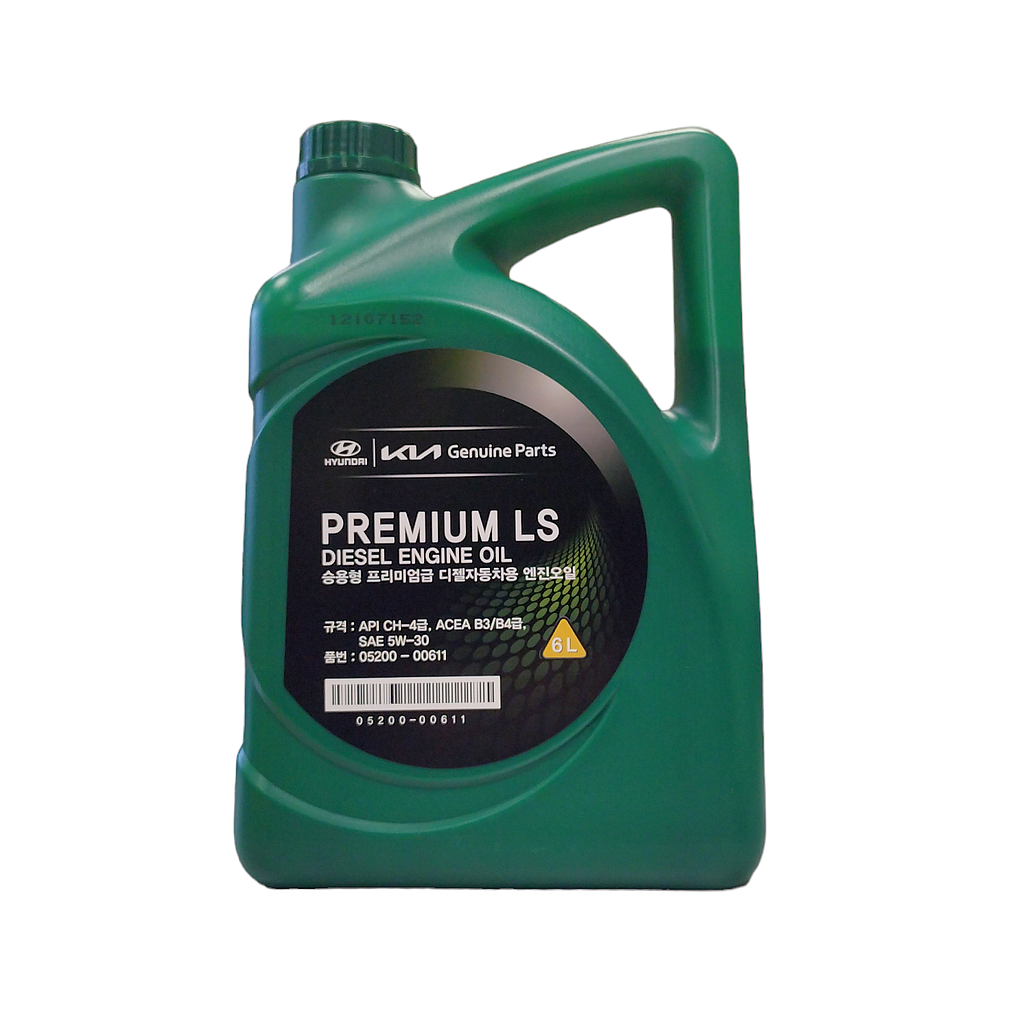 Масло Mobis Hyundai/KIA Premium LS Diesel 5W-30, 6л.
