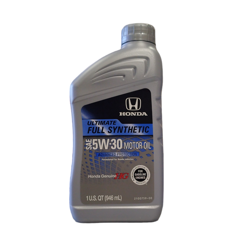 Олива моторна HONDA ULTIMATE FULL SYNTHETIC 5W-30, SP/GF-6, 1U.S.QT (946mL)