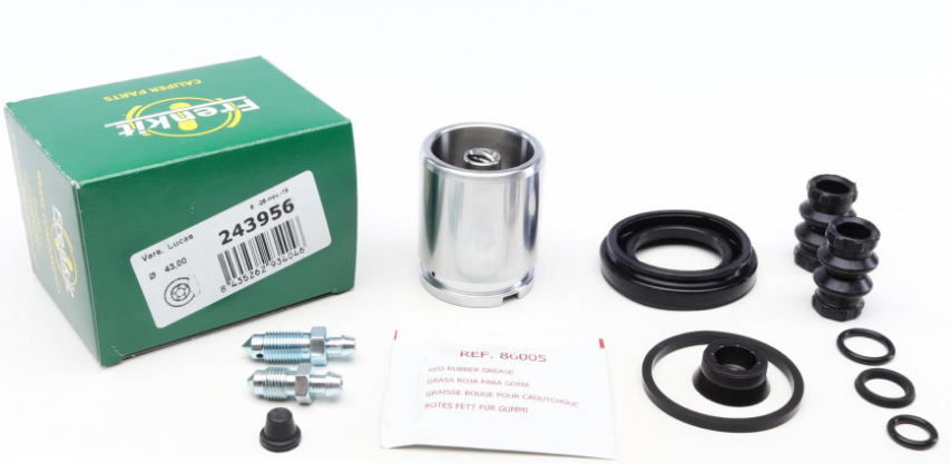 Ремкомплект супорта (заднього) VW Passat 00-05 (d=43mm) (+ поршень з механізмом) (Lucas)