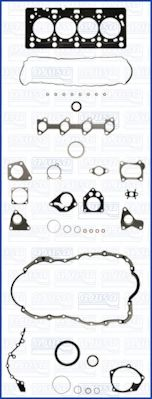 Комплект прокладок двигателя (полный) RENAULT KANGOO (05-), MEGANE II 1.5d