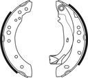 Гальмівна колодка DS DS 3  CITROEN C2, C2 ENTERPRISE, C3 I, C3 II, C3 III, C3 PLURIEL, DS3  PEUGEOT 1007  RENAULT THALIA III 0.9-1.6D 02.02-