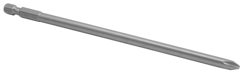 1/4" Біта вставка Phillips, розмір: PH2, розмір шпильки в дюймах: 1/4", розмір шпильки, метрична система: 6,3 мм, довжина: 100 мм