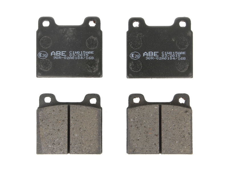 Комплект гальмівних колодок передн , MERCEDES /8 (W114), /8 (W115)  ALFA ROMEO SPIDER  OPEL ASTRA J/HATCHBACK  PORSCHE 911  VW TRANSPORTER T2, TRANSPORTER T3 1.6-3.0 08.67-10.15