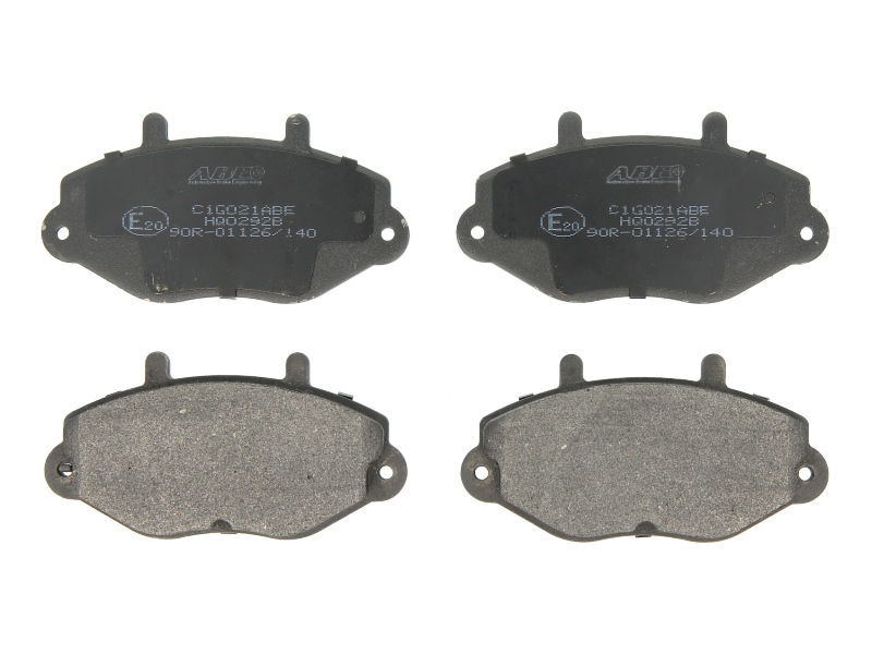 Комплект тормозных колодок передн , FORD TRANSIT, TRANSIT TOURNEO  MAZDA 3 1.6-2.9 09.88-09.14