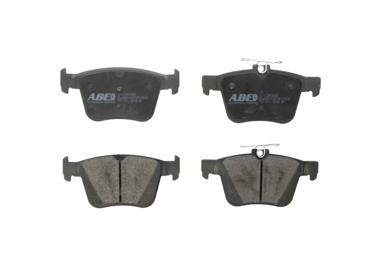 Комплект гальмівних колодок задн , DS DS 3  AUDI A3, Q2, Q3, TT  RENAULT FLUENCE, GRAND SCENIC IV  SEAT ATECA, LEON, LEON SC, LEON SPORTSTOURER, LEON ST, LEON/HATCHBACK 1.0-Electric 04.12-