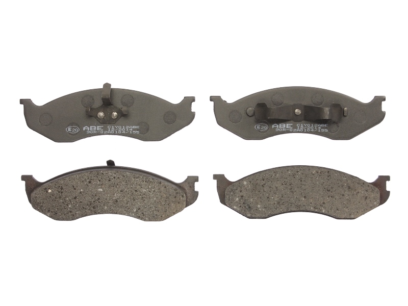 Комплект тормозных колодок передн , JEEP CHEROKEE, COMANCHE, GRAND CHEROKEE I, WRANGLER I, WRANGLER II  KIA CARNIVAL I 2.1D-5.9 10.84-04.07