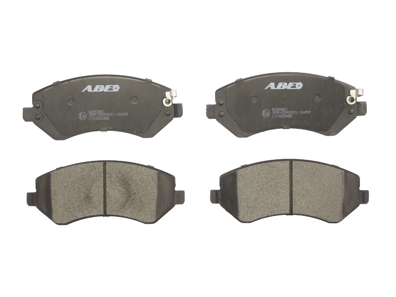 Комплект тормозных колодок передн , CHRYSLER VOYAGER III, VOYAGER IV  DODGE CARAVAN, GRAND  JEEP CHEROKEE, LIBERTY 2.0-3.8 01.95-