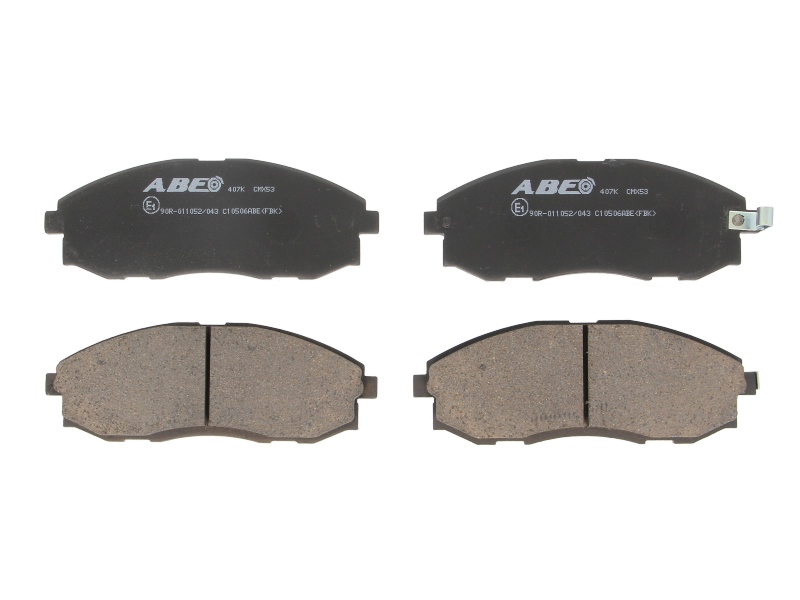 Комплект гальмівних колодок передн , HYUNDAI H-1, H-1 / STAREX, H100 2.4/2.5D/2.6D 06.97-