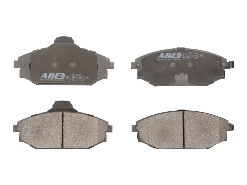 Комплект гальмівних колодок передн , HYUNDAI GALLOPER I, GALLOPER II  TOYOTA HILUX VII 2.5D/2.6D/3.0 08.91-05.15