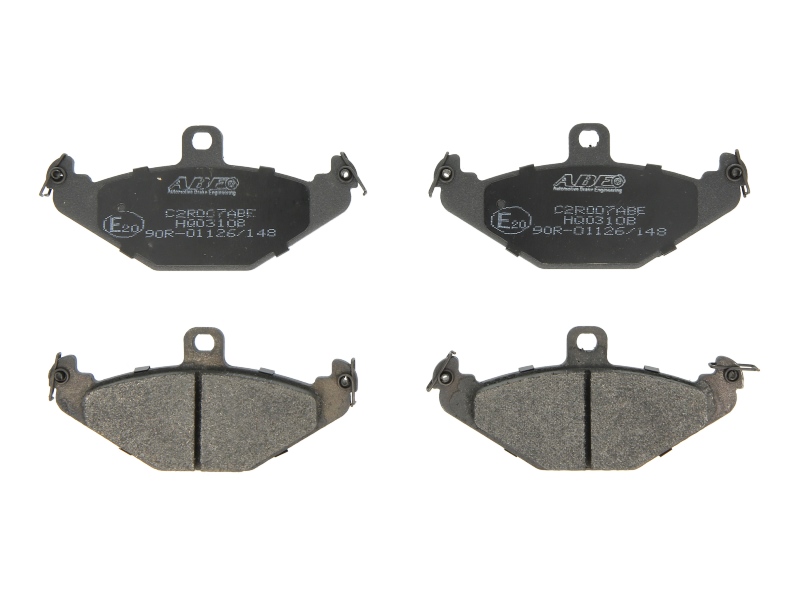 Комплект тормозных колодок задн , CHRYSLER VIPER  DODGE VIPER  LOTUS ESPRIT S4  RENAULT 21, 25, ESPACE II, ESPACE III, LAGUNA I, SAFRANE I, SAFRANE II, SPORT SPIDER 1.8-8.3 04.84-12.06