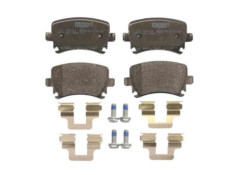 Тормозные колодки задние AUDI A3 II 1.6\1.9 / SKODA OCTAVIA II / VW (23914)