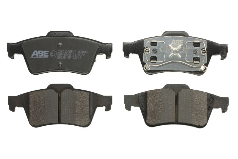 Комплект тормозных колодок задн , FORD C-MAX II, ECOSPORT, FOCUS II, FOCUS III, GRAND C-MAX, KUGA II, TOURNEO CONNECT, TRANSIT CONNECT  NISSAN PRIMERA  RENAULT ESPACE IV, LAGUNA II 1.5-3.5 09.00-