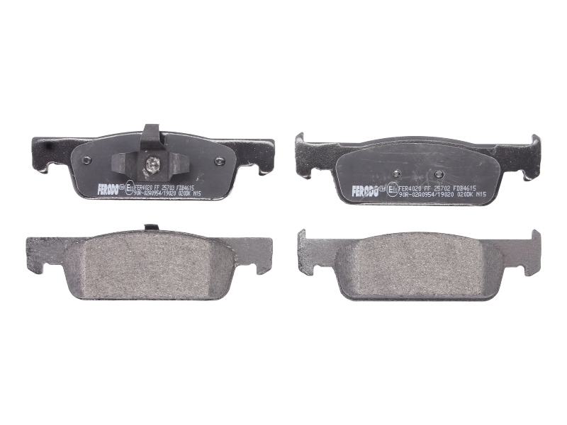 Комплект гальмівних колодок передн , DACIA LOGAN II, LOGAN MCV II, SANDERO II; RENAULT CLIO IV, CLIO IV/HATCHBACK, LOGAN I, LOGAN/STEPWAY II, SANDERO/STEPWAY II, THALIA III 06.11-