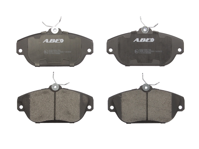 Комплект тормозных колодок передн , VOLVO 740, 760, 940, 940 II, 960, 960 II, S90 I, V90 I 2.0-2.9 01.82-12.98