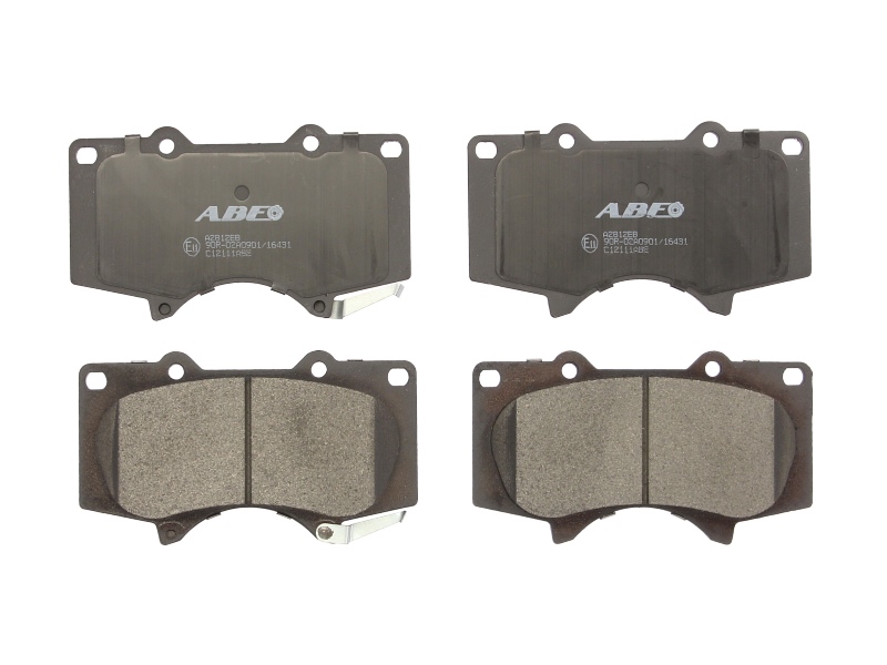 Комплект тормозных колодок передн, LEXUS GX MITSUBISHI PAJERO CLASSIC, PAJERO IV TOYOTA 4 RUNNER IV, 4 RUNNER V, CALDINA, CORONA, CROWN, DYNA 200, FJ CRUISER, FORTUNER 1.8-5.7ALK 08.88-