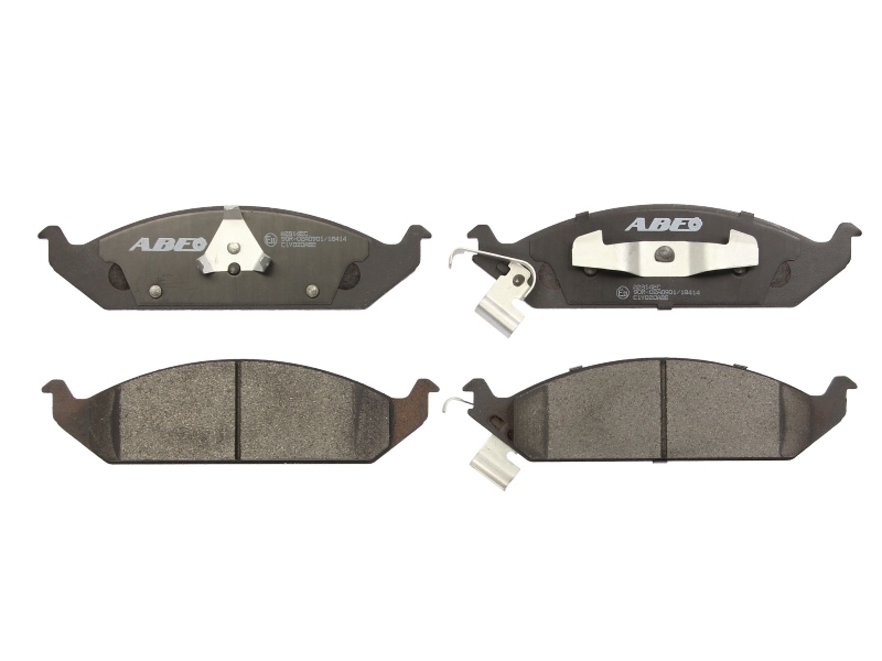 Комплект тормозных колодок передн , CHRYSLER CIRRUS, SEBRING, STRATUS  DODGE STRATUS  PLYMOUTH BREEZE 2.0/2.4/2.5 05.94-04.01