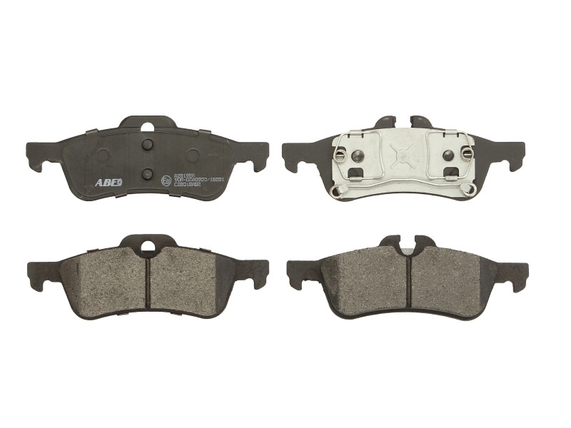 Комплект гальмівних колодок задн , LINCOLN CONTINENTAL  MINI (R50, R53), (R52) 1.4D/1.6/3.8 09.87-07.08