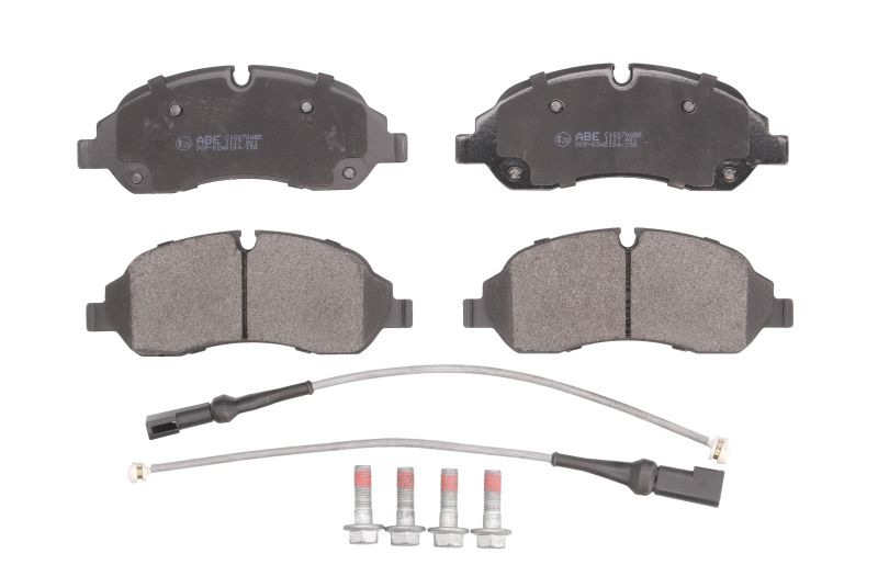 Комплект гальмівних колодок передн , FORD TOURNEO CUSTOM V362, TRANSIT, TRANSIT CUSTOM V362, TRANSIT V363  FORD USA TRANSIT-150, TRANSIT-350 1.0H-3.7 10.11-