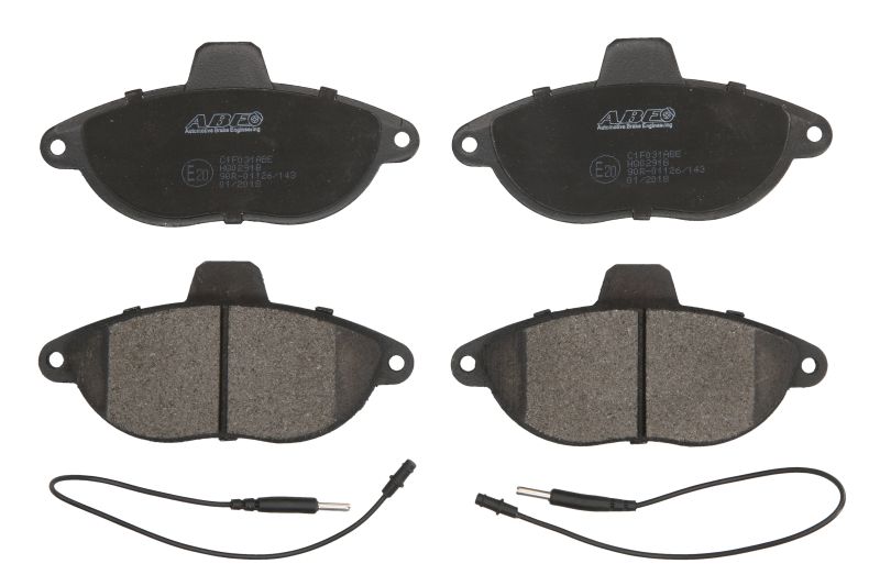 Комплект тормозных колодок передн , CITROEN EVASION, JUMPY I  FIAT SCUDO, ULYSSE  PEUGEOT 806, EXPERT 1.6-2.0D 07.95-12.06