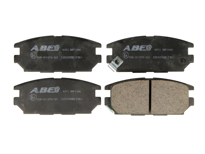 Комплект гальмівних колодок задн , MITSUBISHI DELICA / SPACE GEAR, ECLIPSE II, ECLIPSE III, ECLIPSE IV, GALANT VII, LANCER IV, LANCER V, LANCER VI, LANCER VII, MAGNA, PAJERO II 1.6-4.5 05.91-12.08