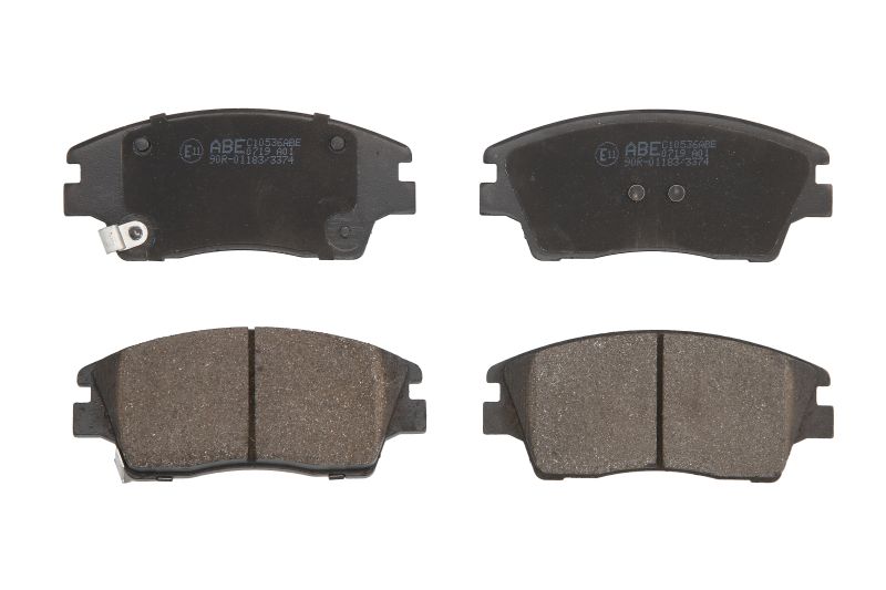 Комплект гальмівних колодок передн , HYUNDAI ELANTRA IV, I40 I, IX35, TUCSON, TUCSON/SUV  KIA CADENZA II, CARENS III, SOUL II, SPORTAGE III, SPORTAGE IV 1.6-3.3 01.06-
