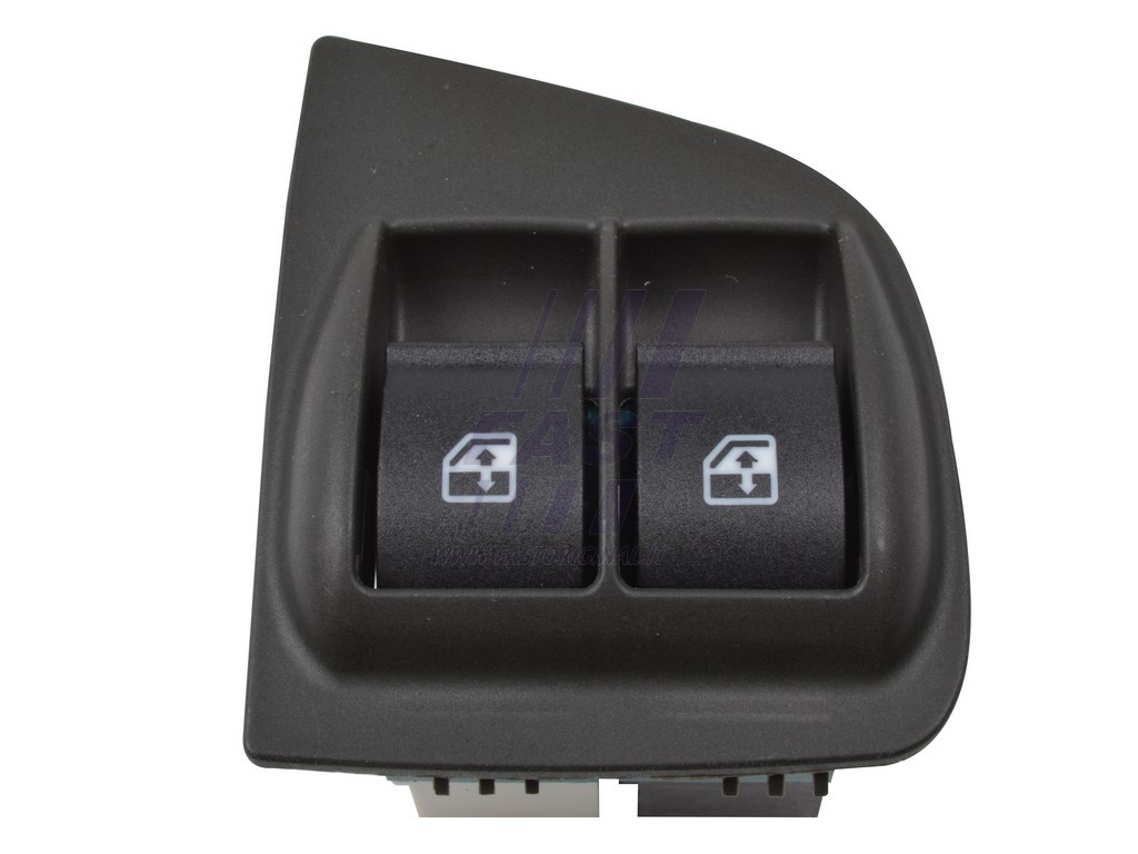 Кнопки стеклоподъемника двери левой (правая-черная+левая-белая в корпусе) Fiat Doblo 05-