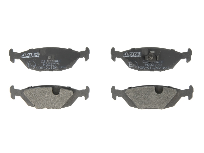 Комплект гальмівних колодок задн , VOLVO 440, 460, 480  SAAB 900 I, 9000, 9-5 1.6-3.0 09.78-08.05