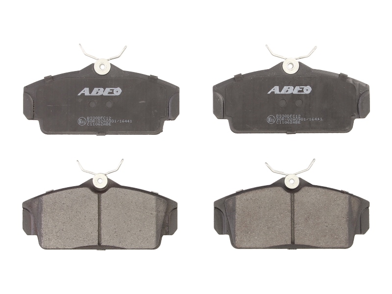 Комплект тормозных колодок передн , NISSAN ALMERA I, ALMERA II, PATROL GR V, PRIMERA, PULSAR, SUNNY III, TEANA III 1.5-4.2D 06.90-