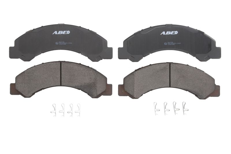 Комплект тормозных колодок передн AKEBONO ISUZU N (5TH GENERATION) TOYOTA DYNA 4HE1-TC-N04C-UP 09.98-