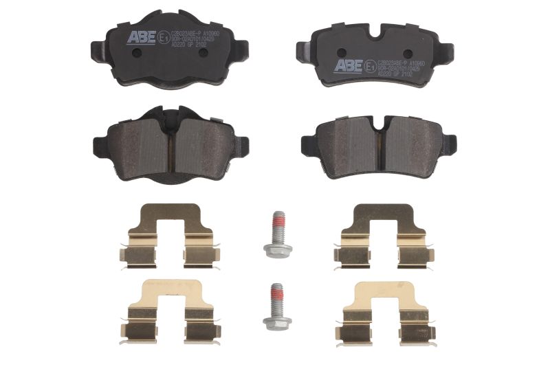 Комплект тормозных колодок задн , MINI (R50, R53), (R52), (R56), (R57), (R58), (R59), CLUBMAN (R55), CLUBVAN (R55) 1.4-2.0D 06.01-06.15
