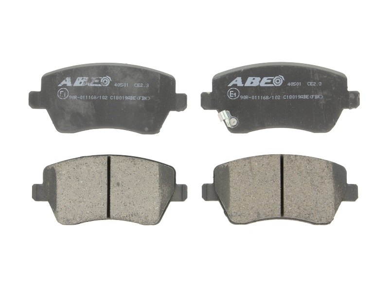 Комплект тормозных колодок передн , NISSAN MICRA III, MICRA IV, MICRA V, NOTE, TERRANO  OPEL AGILA B  RENAULT CLIO IV  SUZUKI SPLASH, SWIFT III 0.9-1.6 03.02-