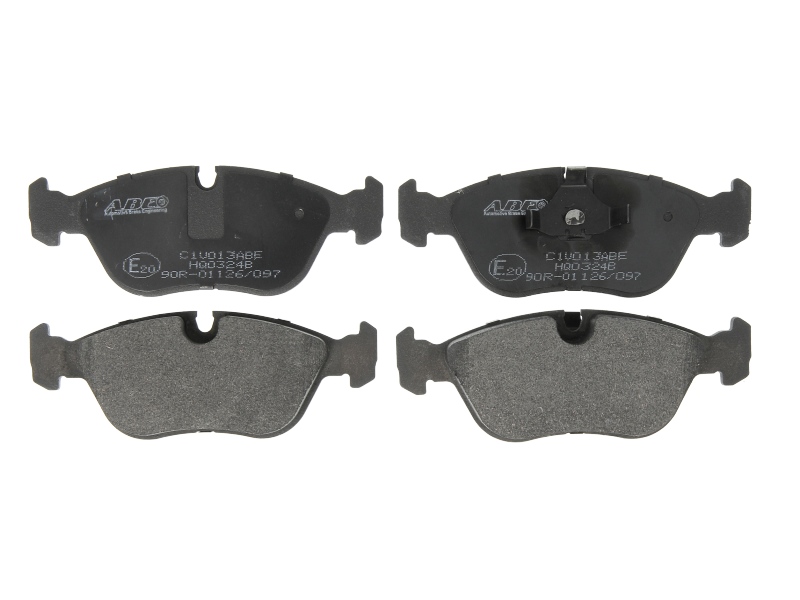 Комплект тормозных колодок передн , VOLVO 850, C70 I, S70, V70 I 2.0-2.5D 06.91-10.05