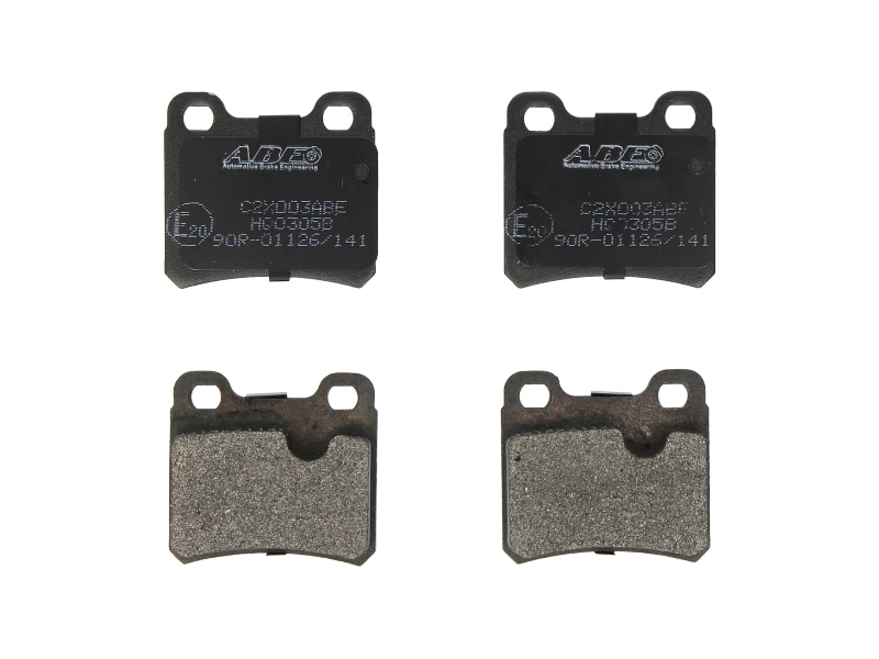 Комплект тормозных колодок задн , OPEL ASTRA F, ASTRA F CLASSIC, ASTRA F/KOMBI, CALIBRA A, KADETT E, VECTRA A, VECTRA B  SAAB 900 II, 9-5 1.4-2.5 09.84-08.05