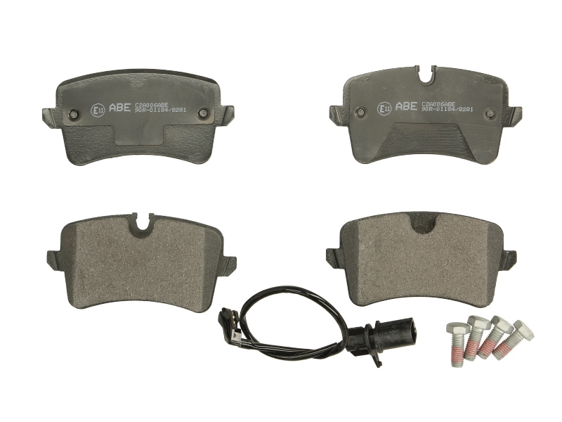 Комплект тормозных колодок задн , AUDI A4 B9, A6 C6, A7, A8 D4 2.0-6.3 04.09-