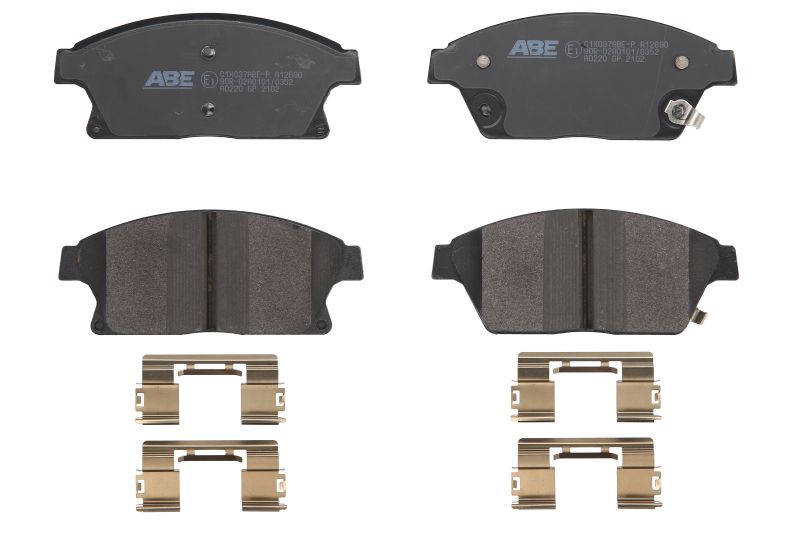 Комплект гальмівних колодок передн , BUICK ENCORE  CADILLAC ATS  CHEVROLET CRUZE, ORLANDO, TRAX, VOLT  DAIHATSU CHARADE VIII  OPEL AMPERA, ASTRA J, ASTRA J GTC, ASTRA J/HATCHBACK 1.33-2.0D 05.09-
