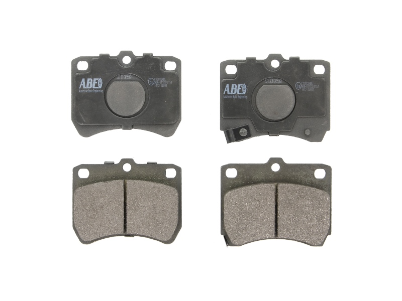 Комплект тормозных колодок передн , FORD FIESTA III  KIA PRIDE  MAZDA 121 I 1.0-1.5 10.87-09.01